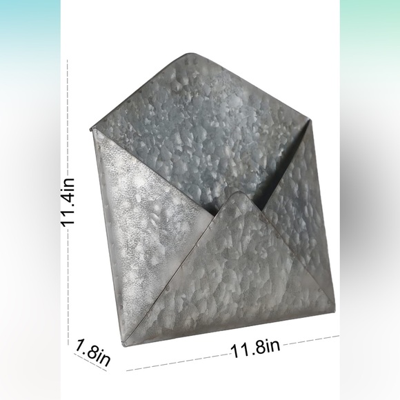 Soffee  Galvanized Envelope  Organizer - Picture 3 of 13